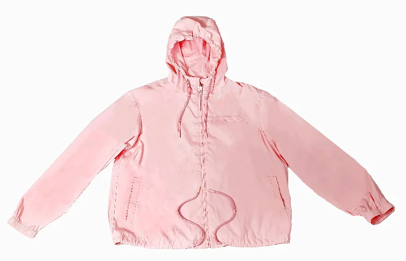 Bally 6301236 Petal Pink Waterproof Hooded Raincoat