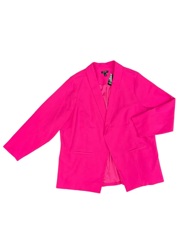 Blazer By Torrid In Pink, Size: 3x