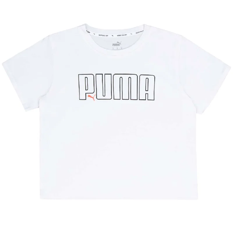 Puma - Women's Iconic Cropped Short Sleeve T-Shirt (522547 02)