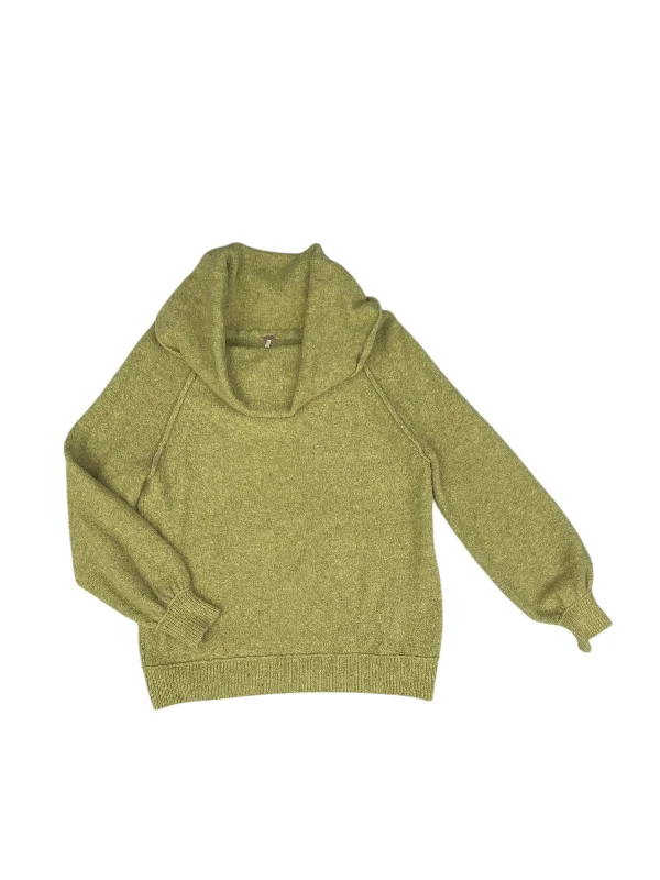 Sweater By Free People In Green, Size: Xs