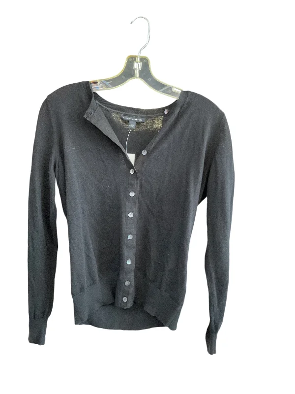 Sweater Cardigan By Banana Republic In Black, Size: S