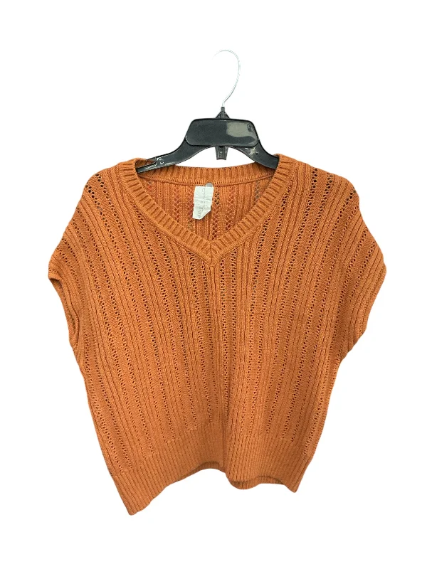 Vest Sweater By Joie In Brown, Size: S