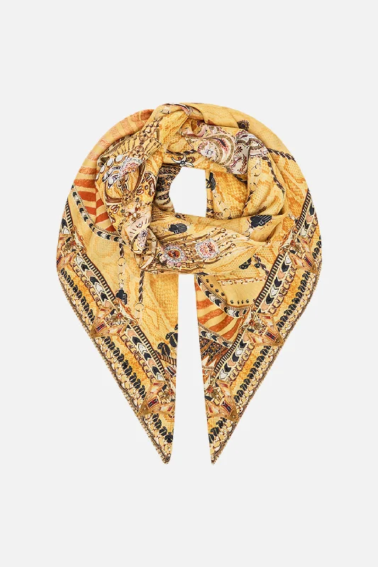 LARGE SQUARE SCARF VALLEY OF THE KINGS