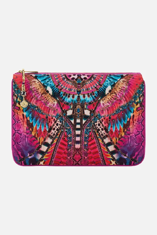 SMALL CANVAS CLUTCH SAHARA SUPERNATURAL