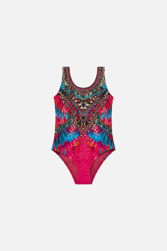 KIDS SWIM ONE PIECE 4-10 SAHARA SUPERNATURAL