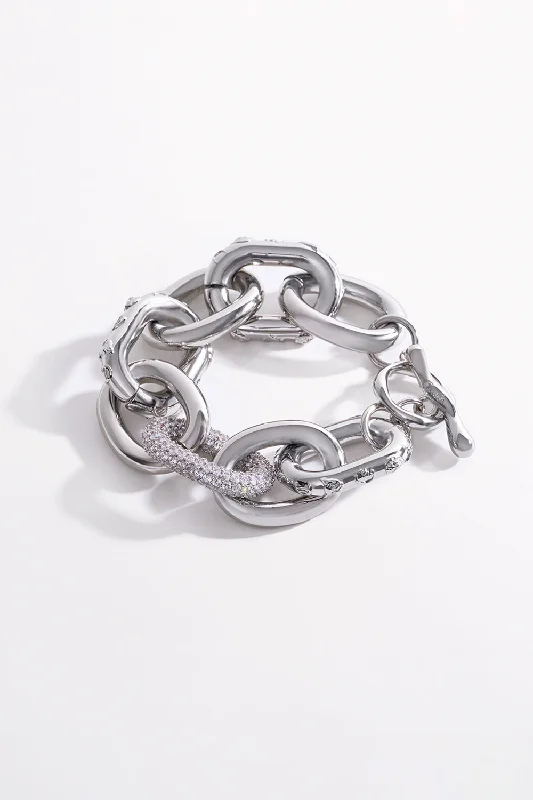 COSMIC CARTOUCHE BRACELET SILVER