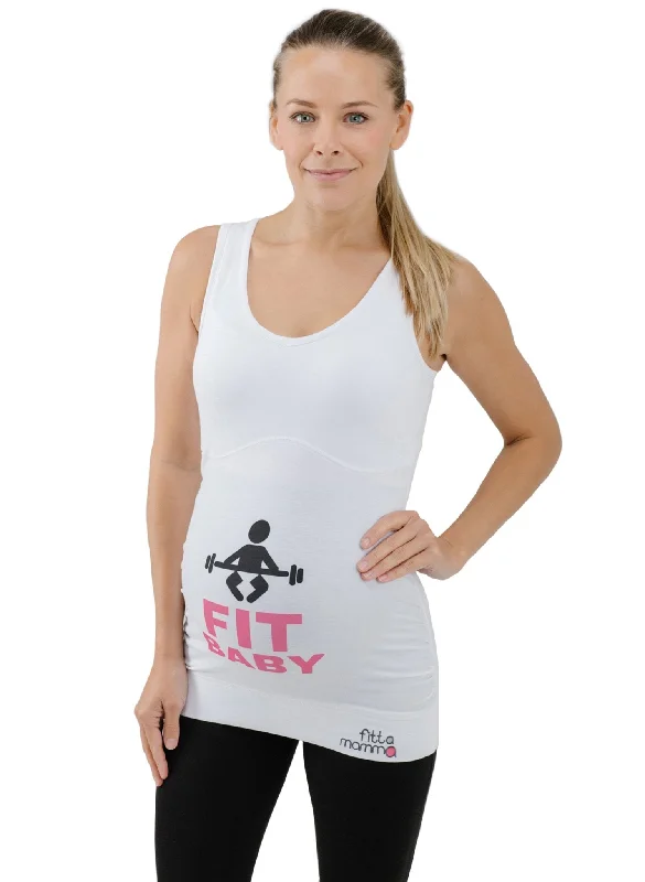 Fit Baby Maternity Workout Support Top