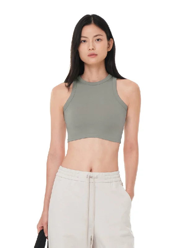 Comfinity Melange Cropped Tank Top