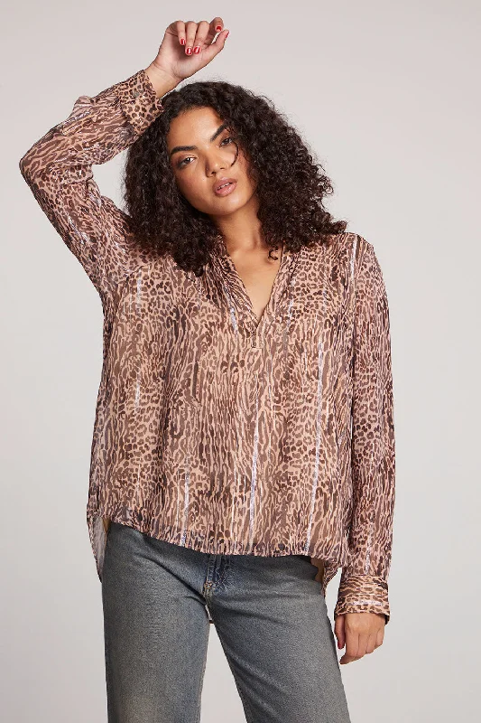 Denver Classic Leopard Blouse