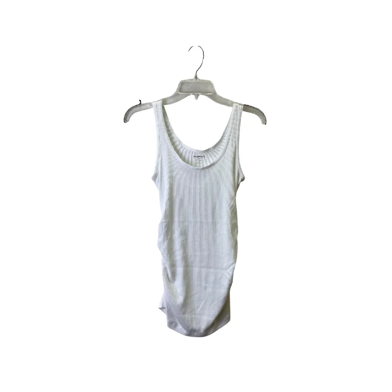 Mat Tank Top By Old Navy In White, Size:S