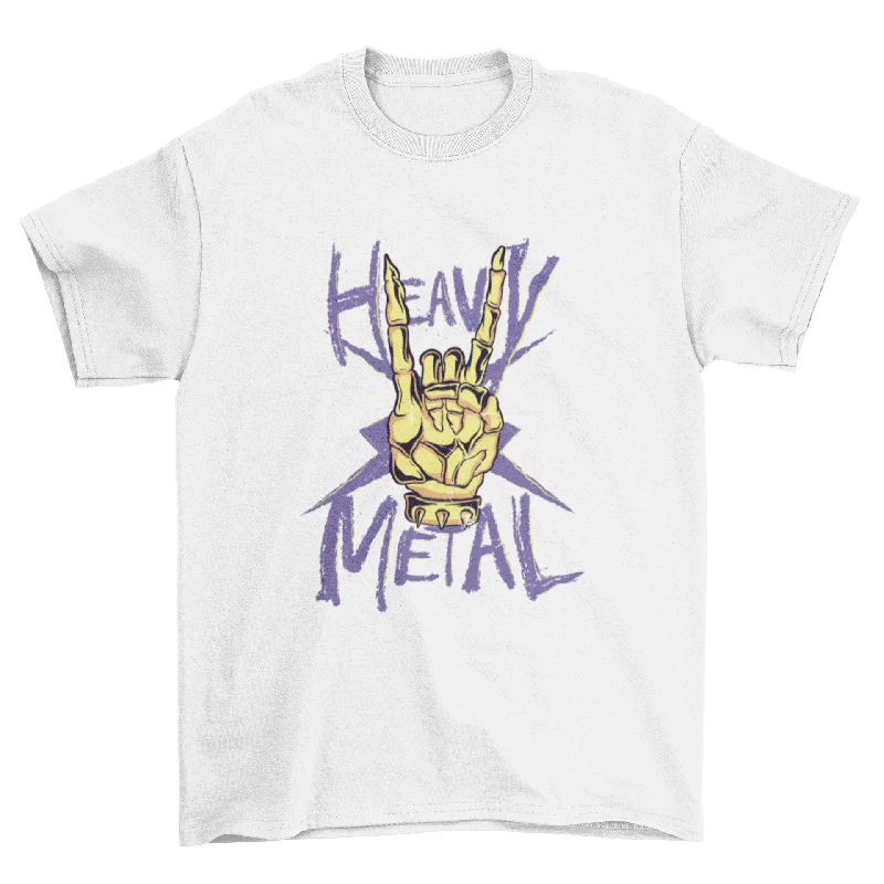 Heavy metal t-shirt